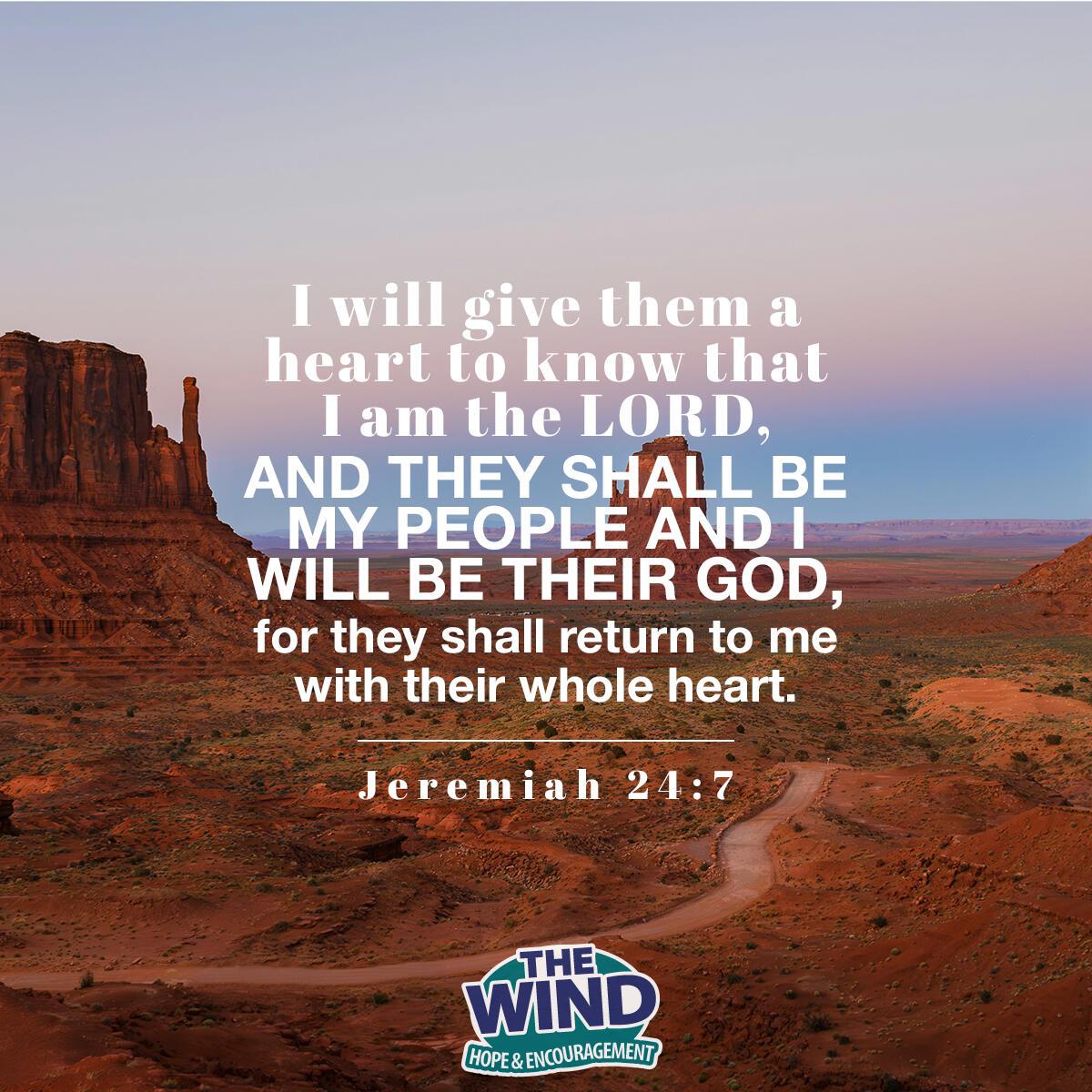 Jeremiah 24:7