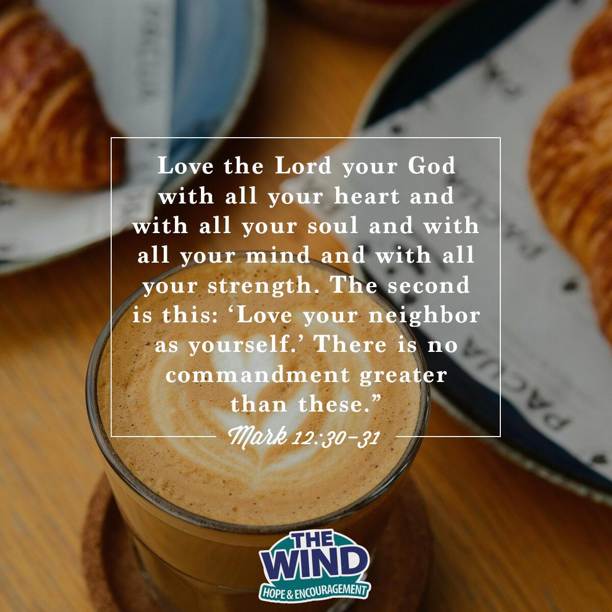 Mark 12:30-31
