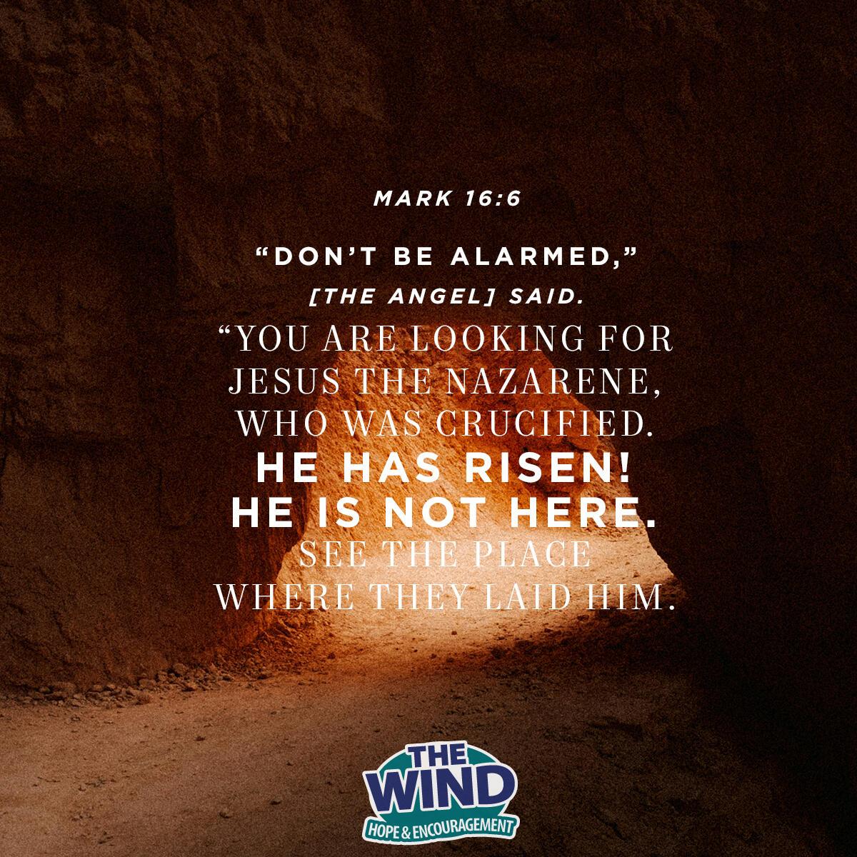 Mark 16:6