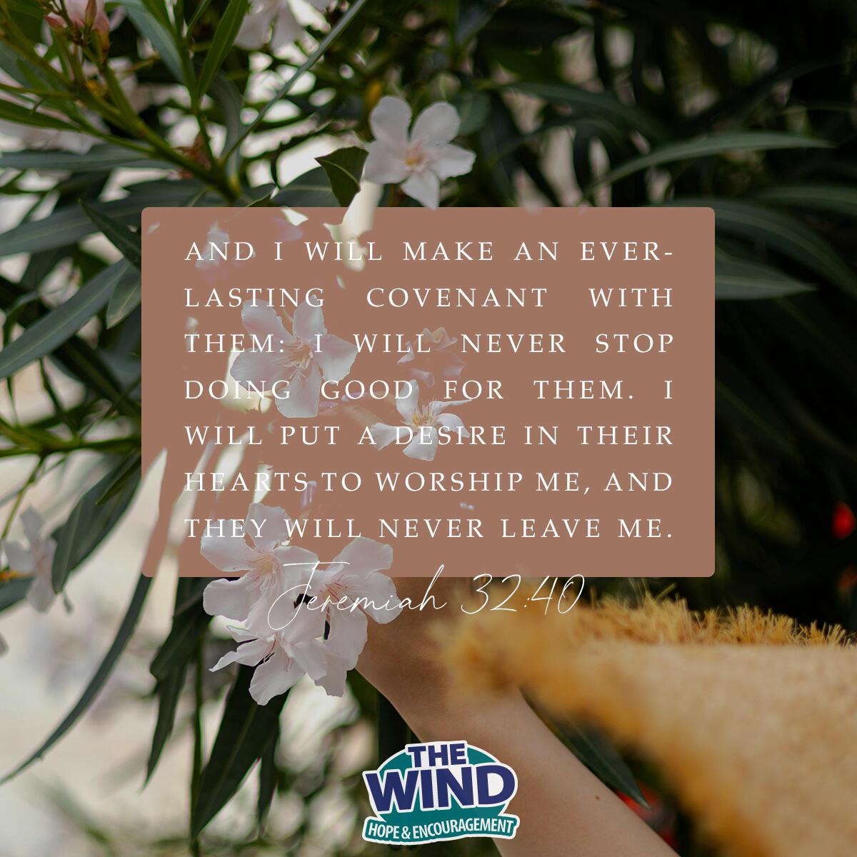 Jeremiah 32:40