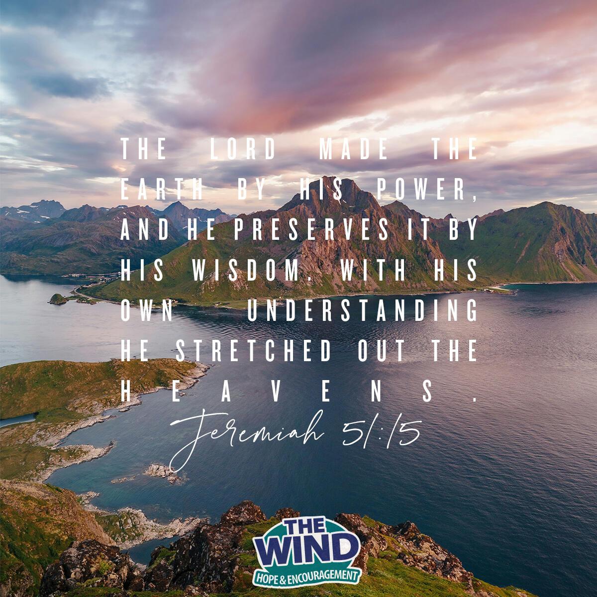 Jeremiah 51:15