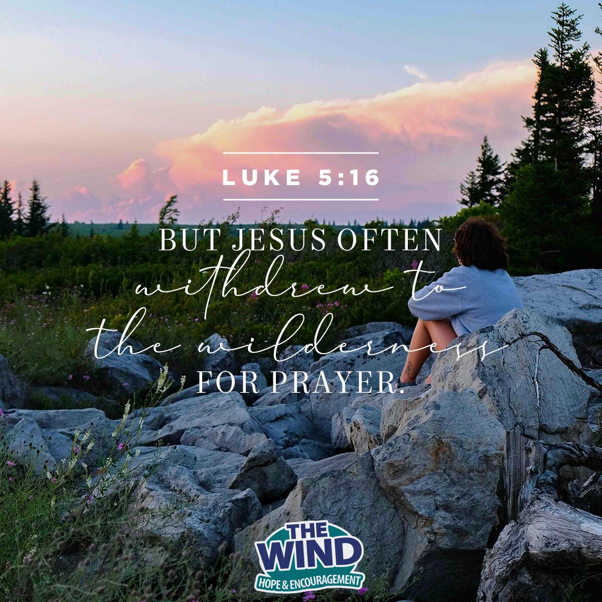 Luke 5:16