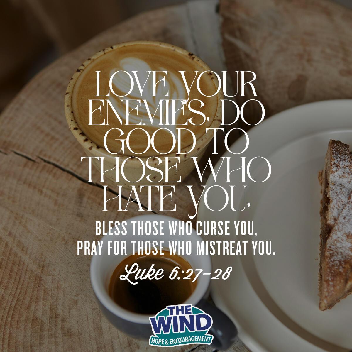Luke 6:27-28