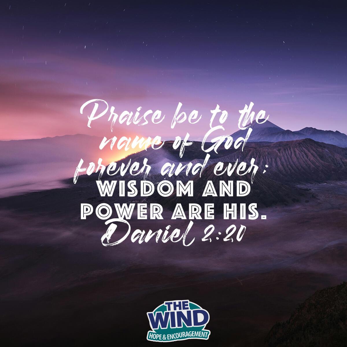 Daniel 2:20