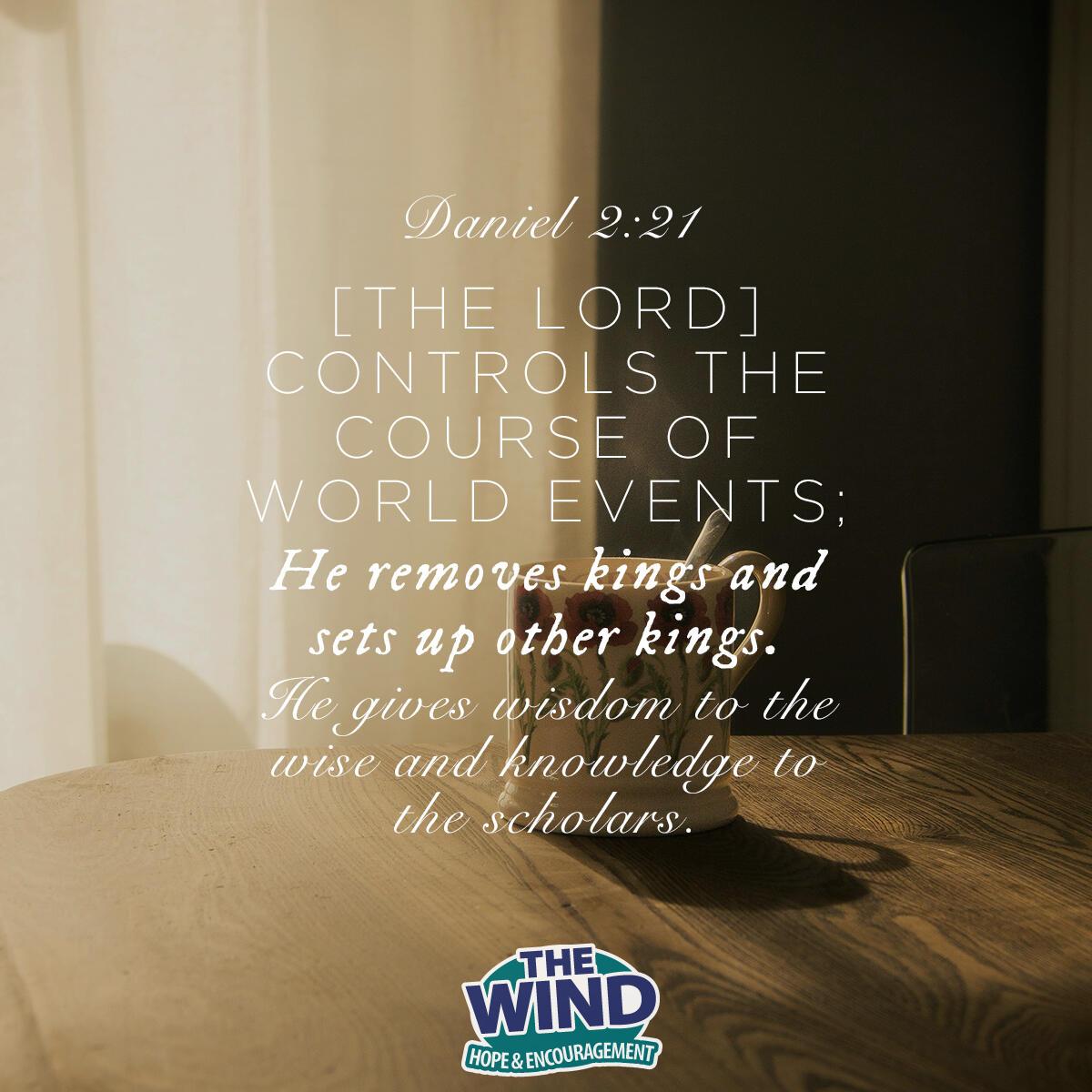 Daniel 2:21