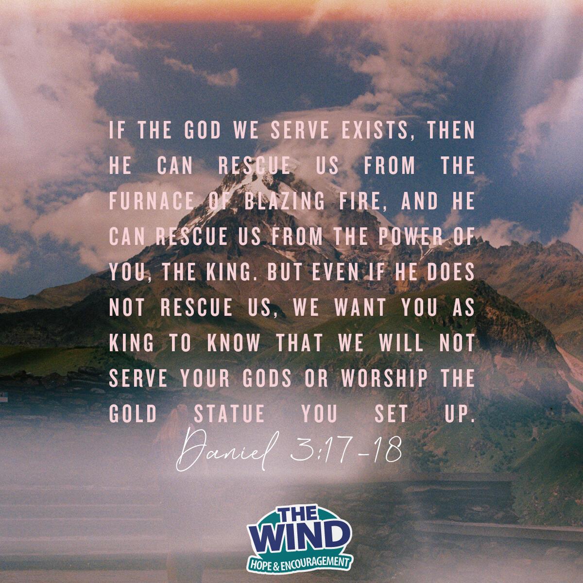 Daniel 3:17-18