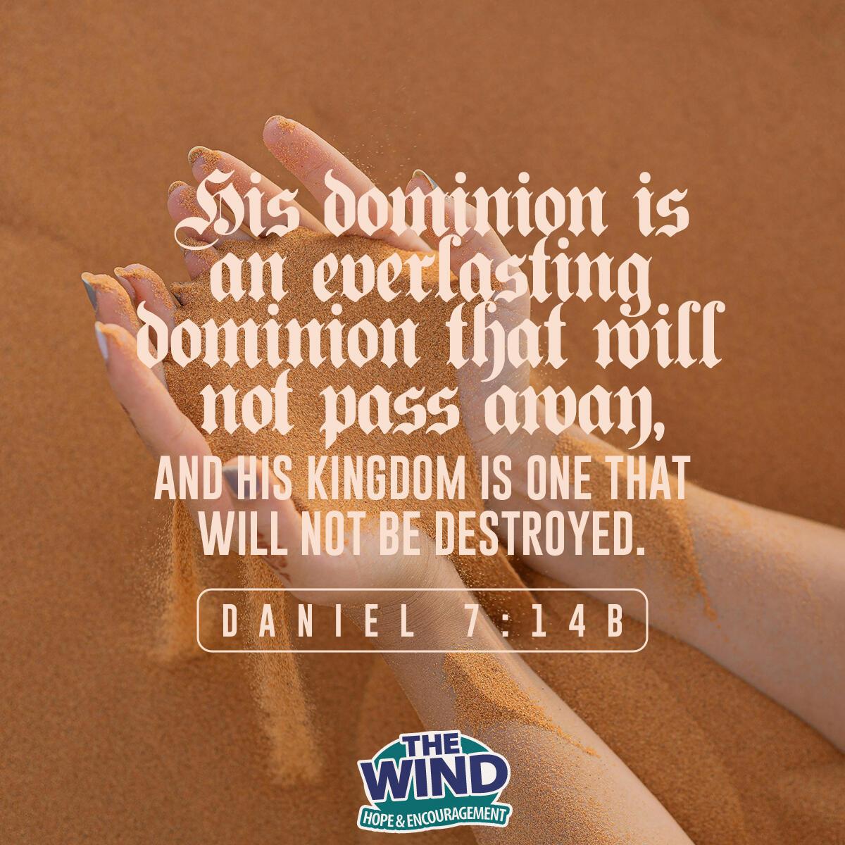 Daniel 7:14b