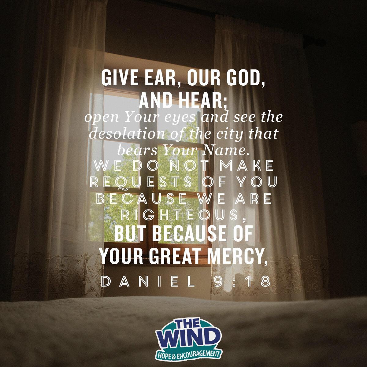 Daniel 9:18