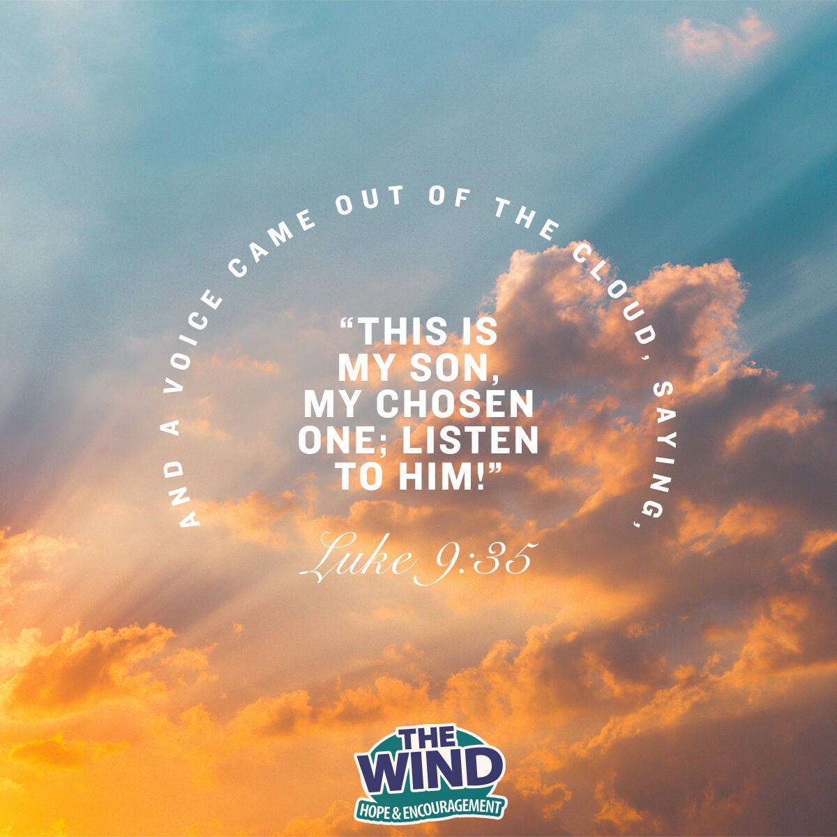 Luke 9:35