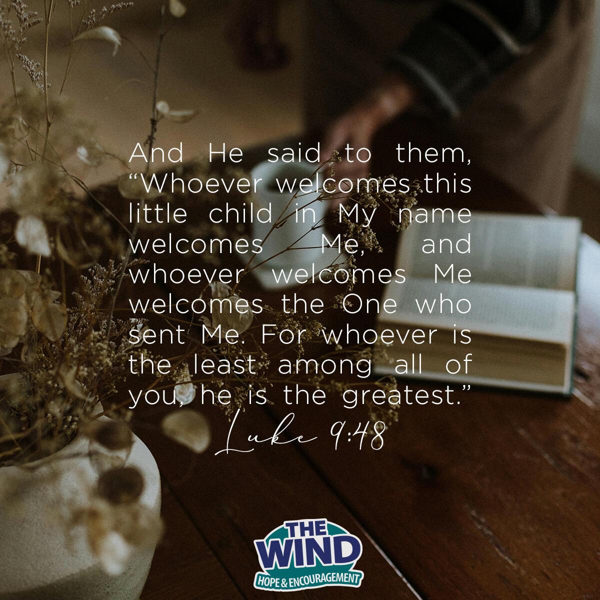 Luke 9:48