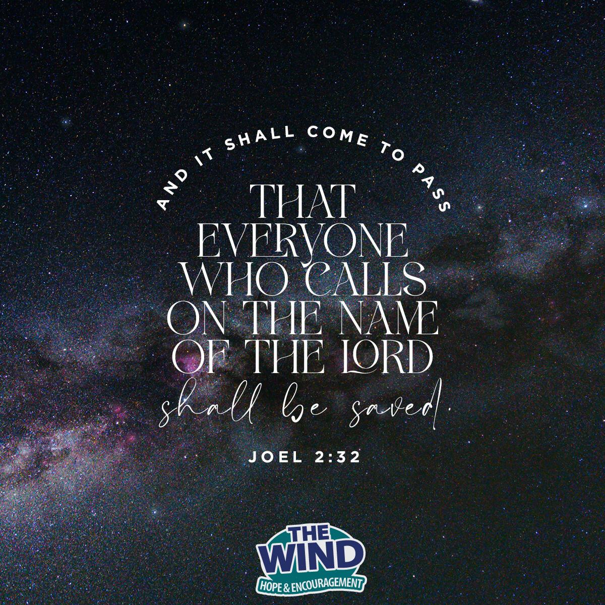 Joel 2:32