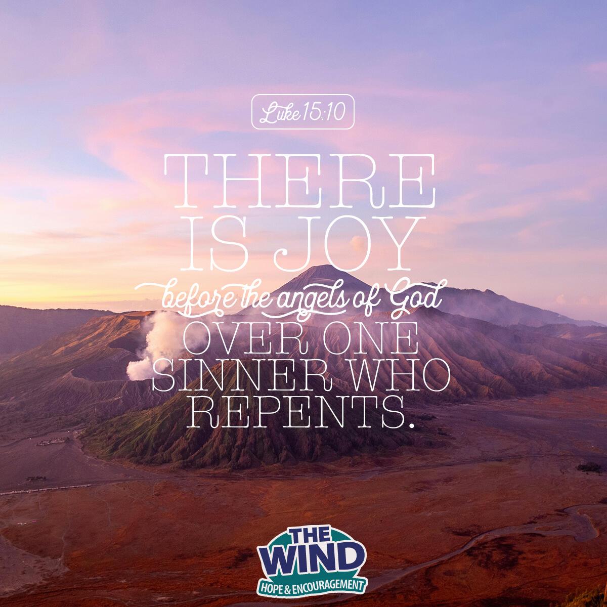 Luke 15:10 - Verse of the Day