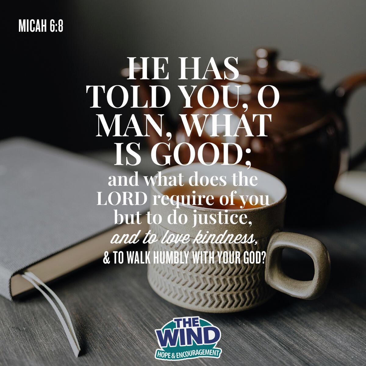 Micah 6:8
