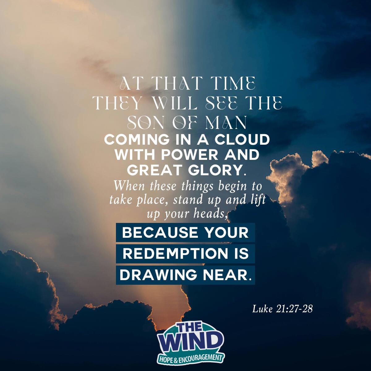 Luke 21:27-28