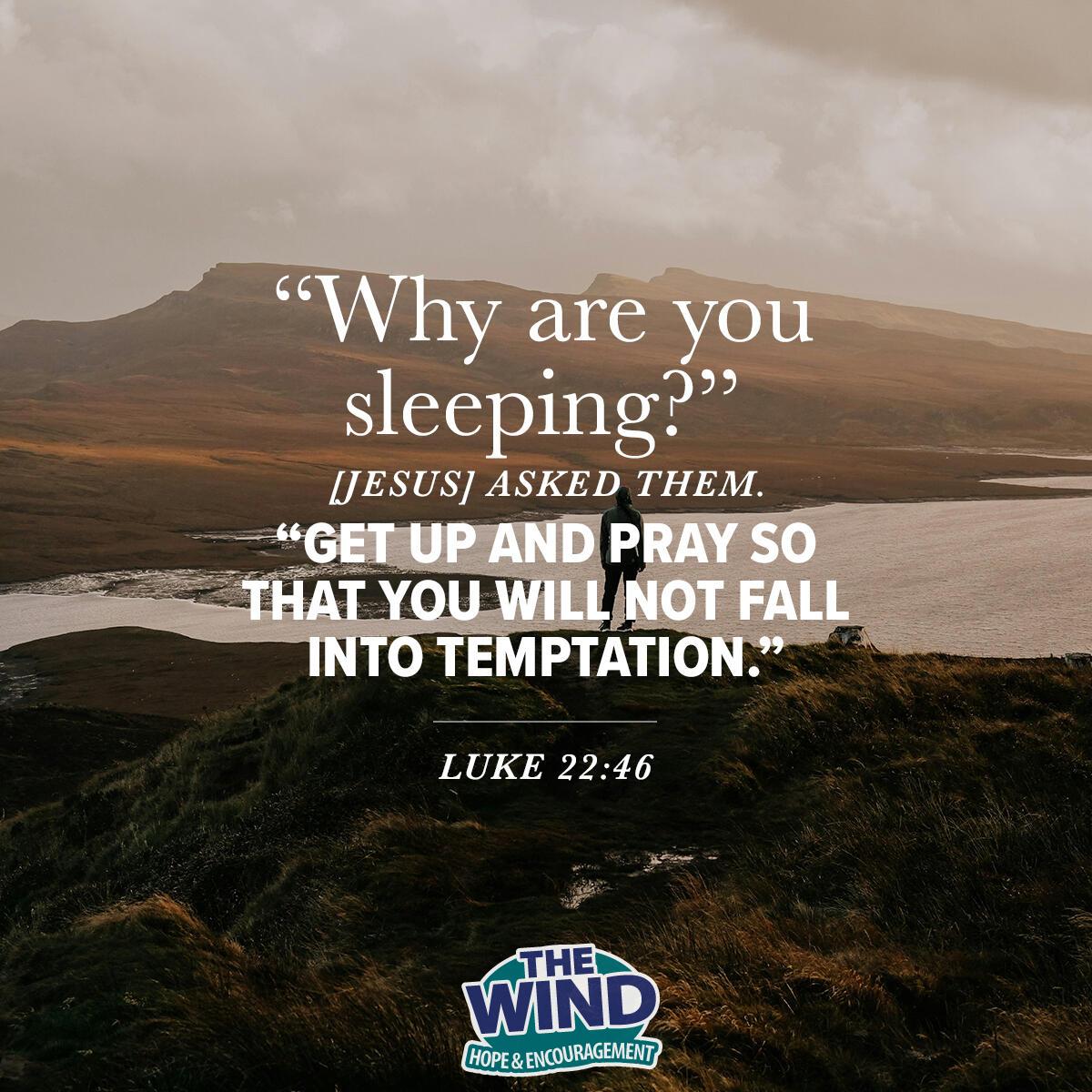 Luke 22:46