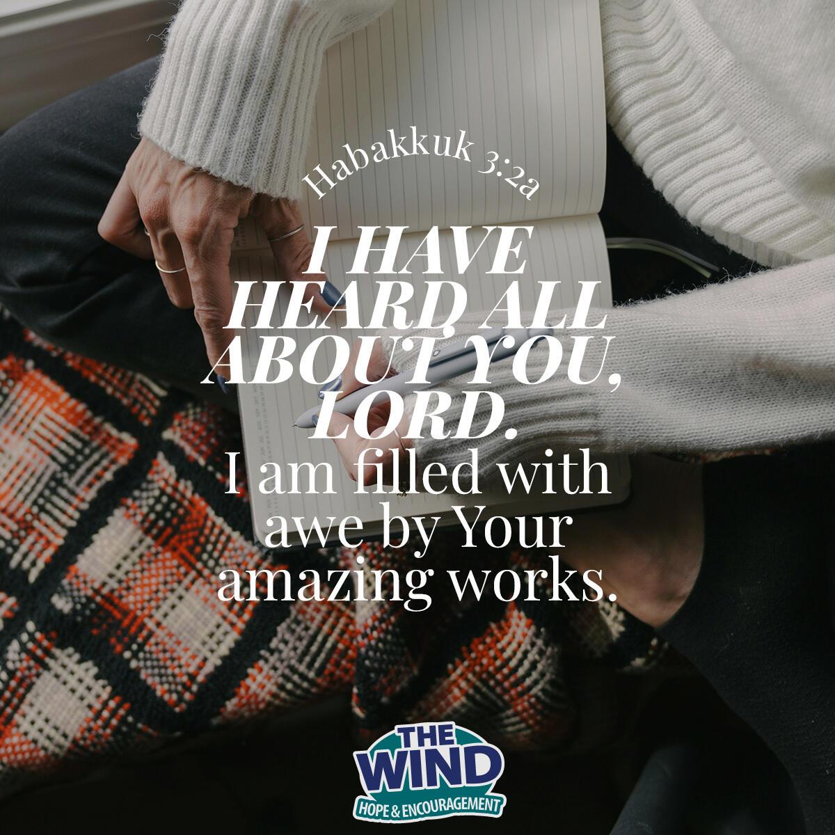 Habakkuk 3:2a