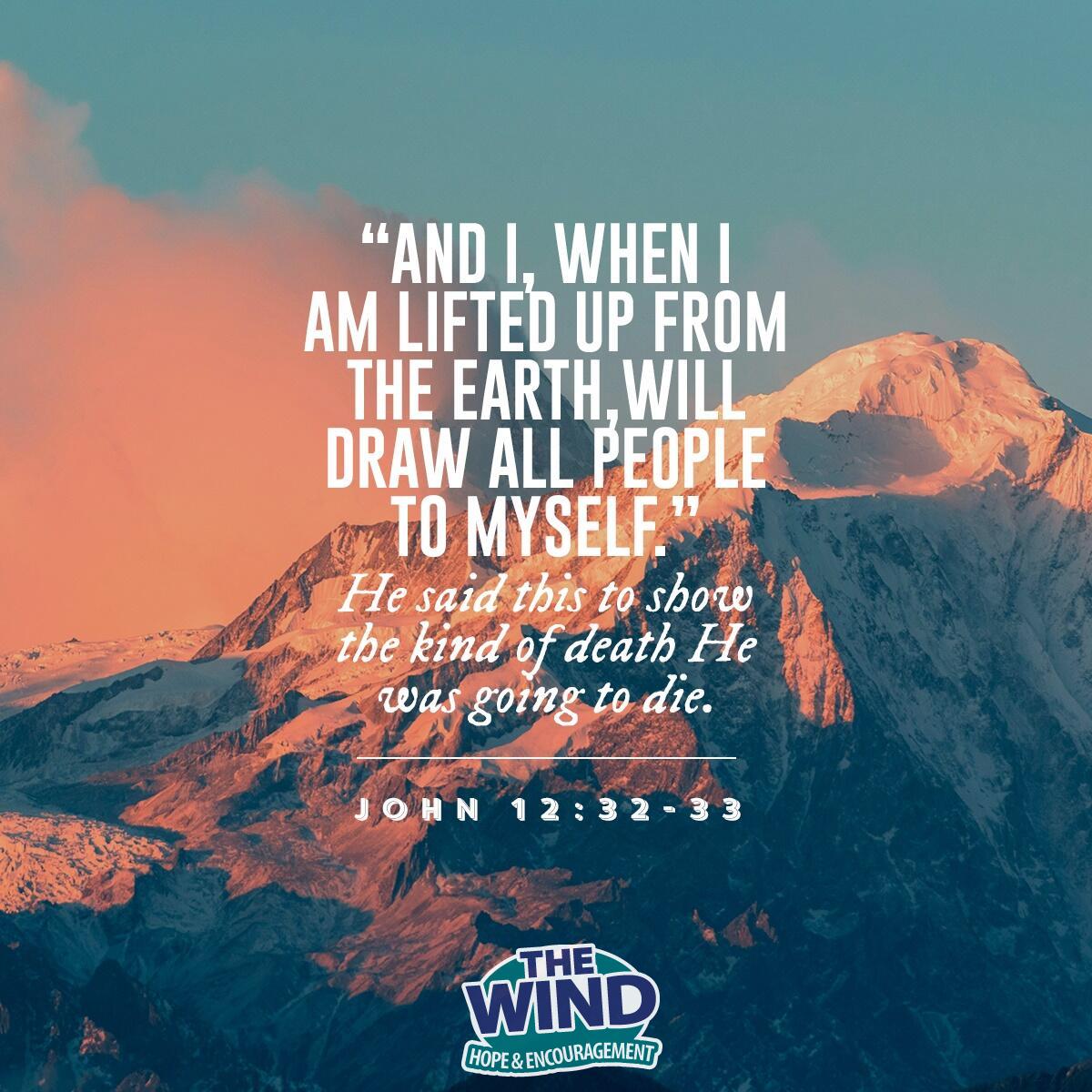 John 12:32-33